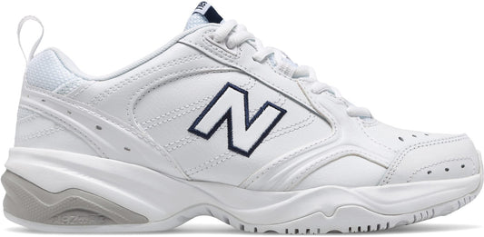 New Balance Women's WX624 White Lace Shoe - Grady’s Feet Essentials - New Balance