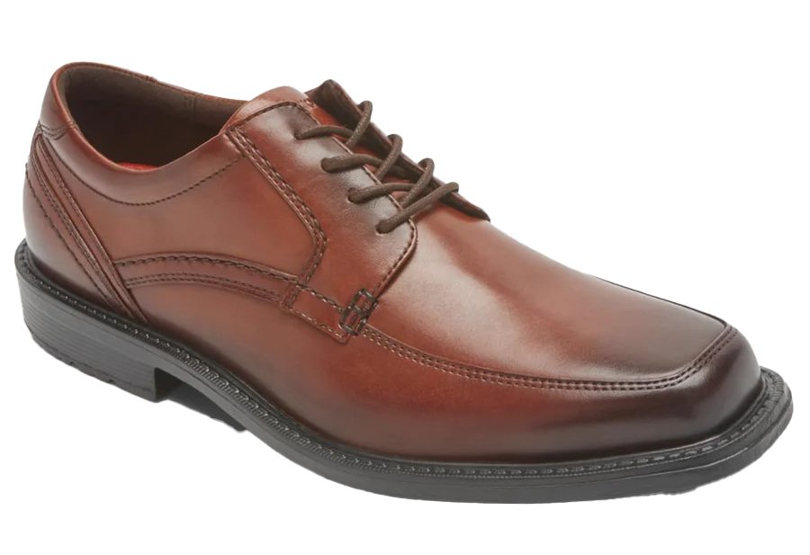 Rockport Men's Style Leader 2 Apron Toe Lace Dress Shoe Brown Gradient - Grady’s Feet Essentials - Rockport