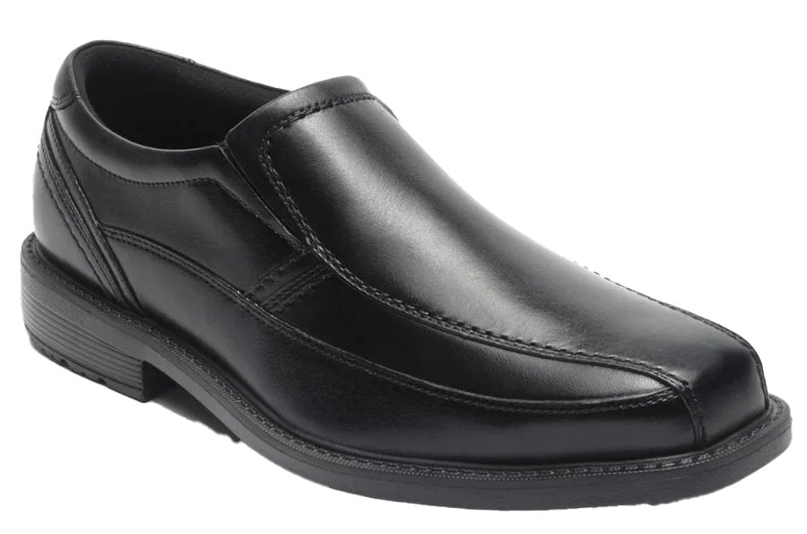 Rockport Men's Style Leader 2 Bike Toe Slip On Dress Shoe Black - Grady’s Feet Essentials - Rockport