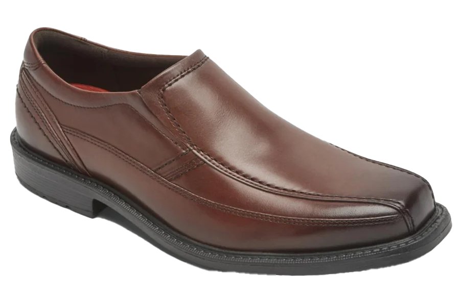 Rockport Men's Style Leader 2 Bike Toe Slip On Dress Shoe Brown Gradient - Grady’s Feet Essentials - Rockport