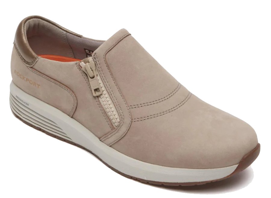 Rockport Women's TruStride Slip On Taupe - Grady’s Feet Essentials - Rockport