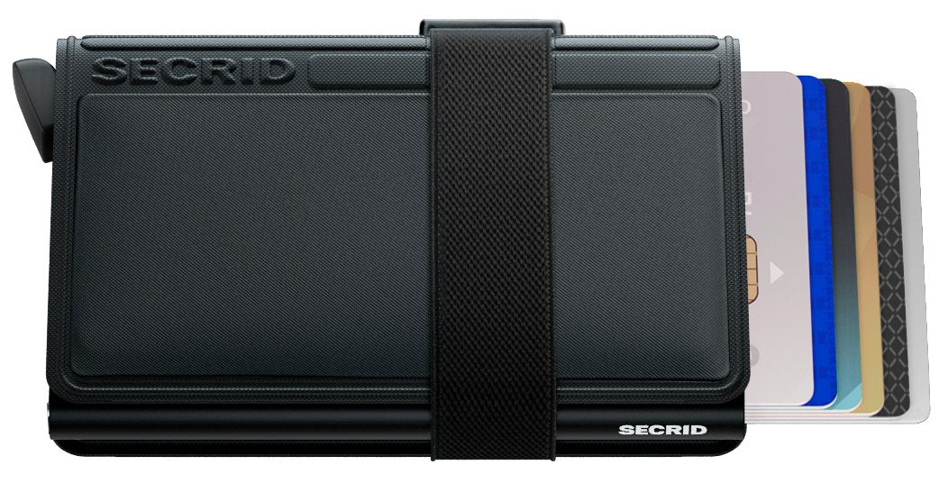 Secrid Band Wallet TPU Black - Grady’s Feet Essentials - Secrid