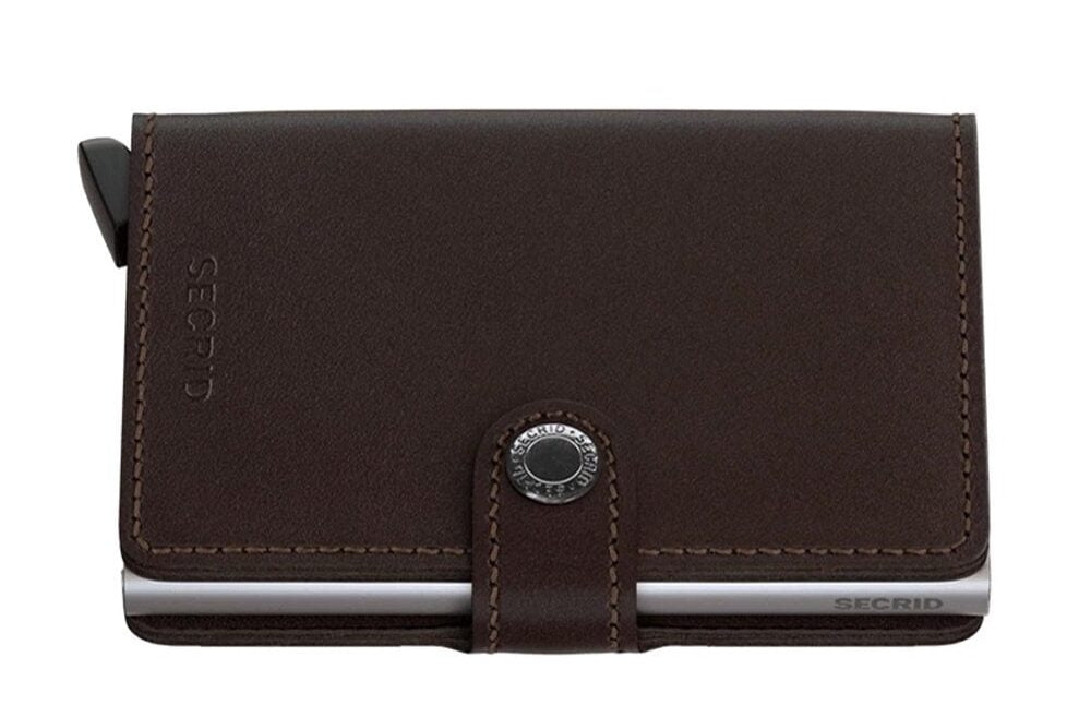 Secrid Mini Wallet Dark Brown - Grady’s Feet Essentials - Secrid