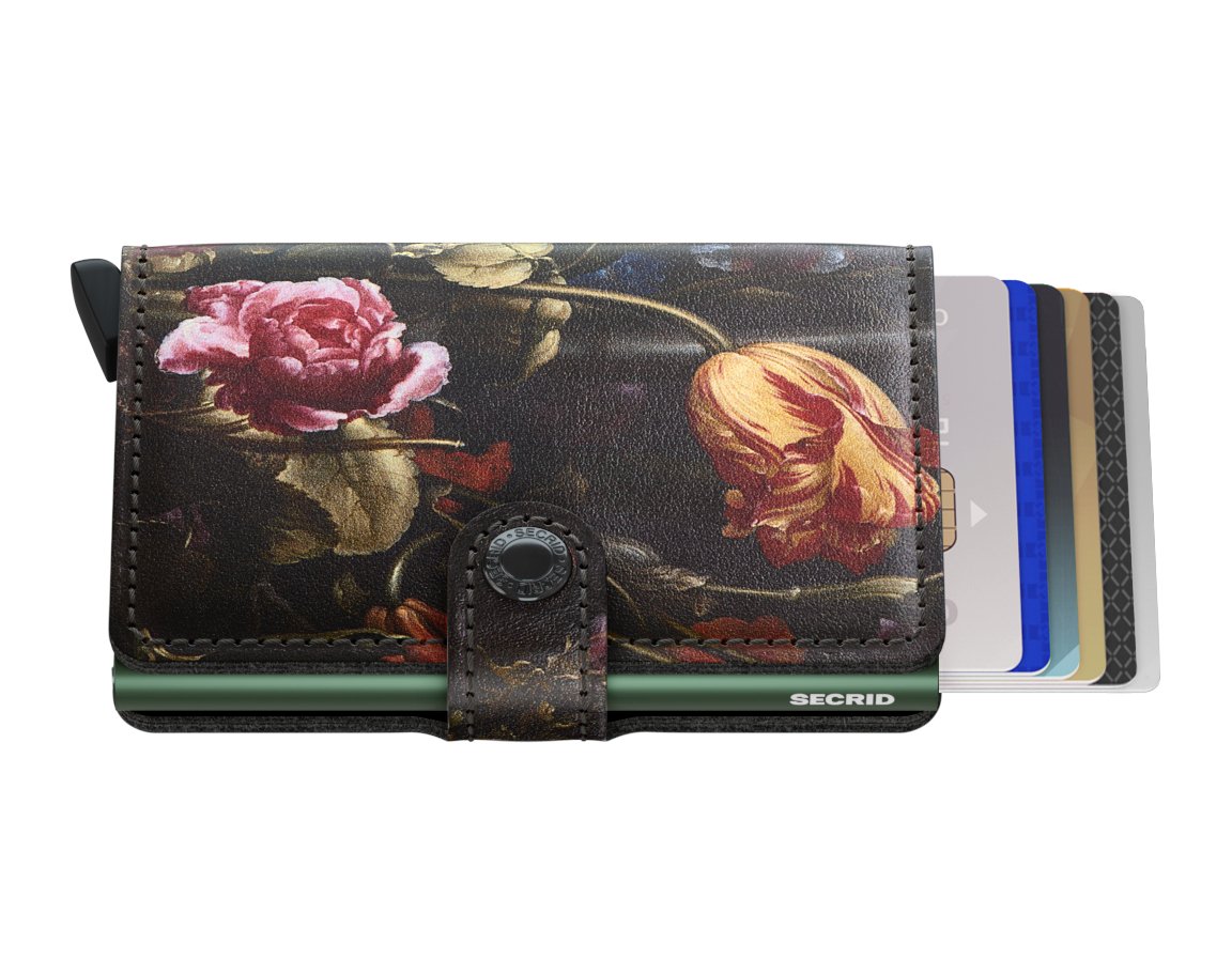 Secrid Mini Wallet Flowers Art - Grady’s Feet Essentials - Secrid