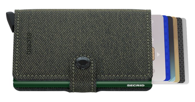 Secrid Mini Wallet Green Twist - Grady’s Feet Essentials - Secrid