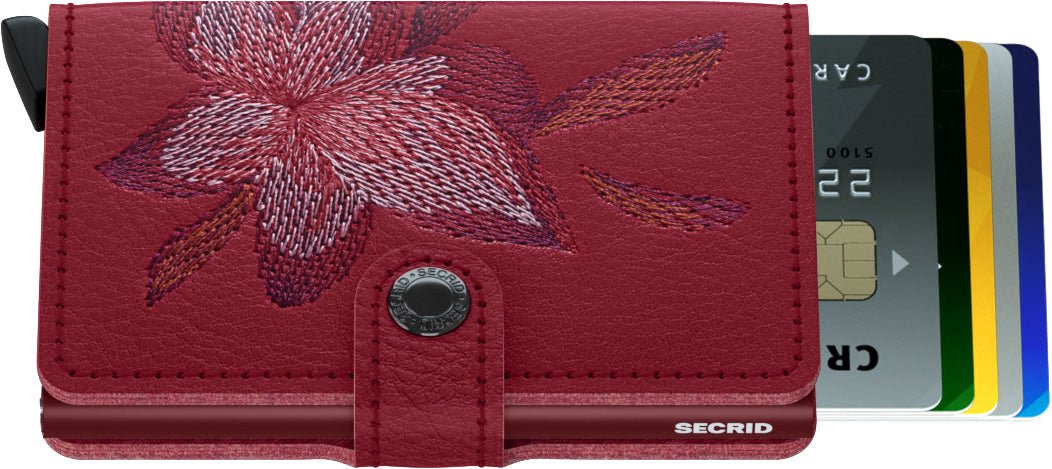 Secrid Mini Wallet Magnolia Rosso - Grady’s Feet Essentials - Secrid