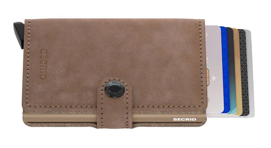 Secrid Mini Wallet Taupe Vintage - Grady’s Feet Essentials - Secrid