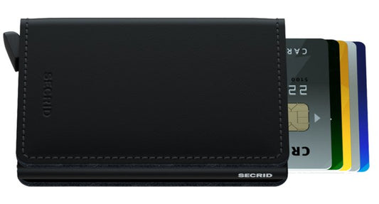 Secrid Slim Wallet Matte Black - Grady’s Feet Essentials - Secrid