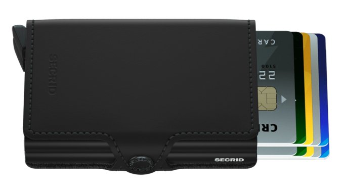 Secrid Twin Wallet Black Matte - Grady’s Feet Essentials - Secrid