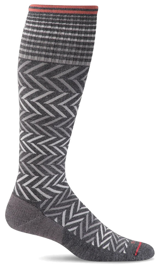 SockWell Women's Chevron | Moderate Graduated Compression Socks - Grady’s Feet Essentials - SockWell