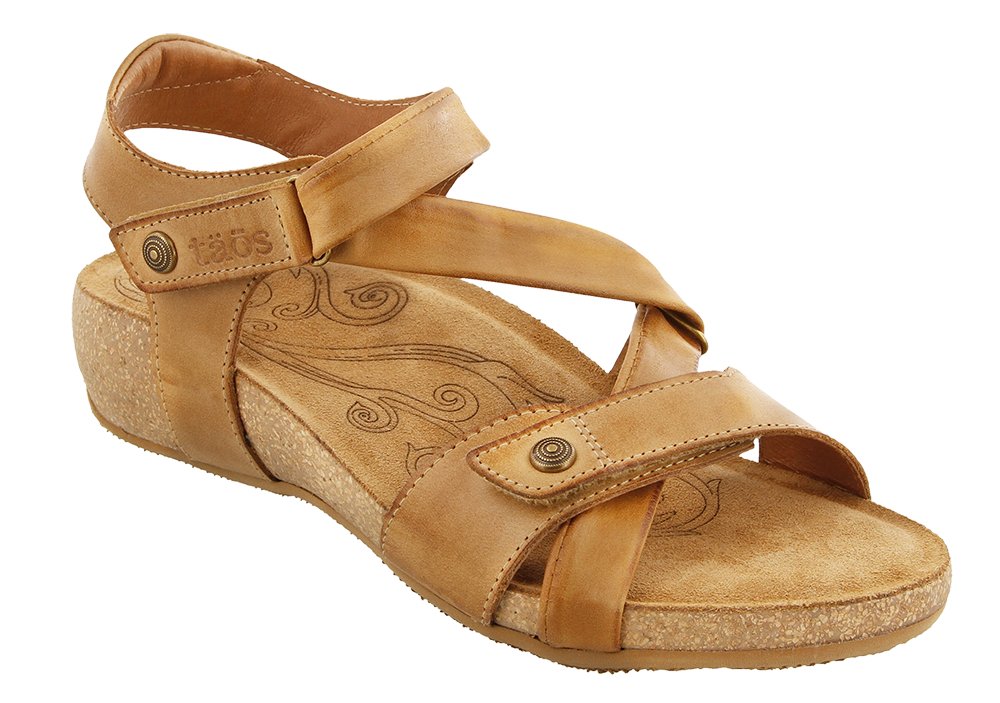 Taos Universe Wedge Sandal Camel - Grady’s Feet Essentials - Taos