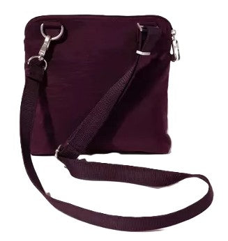Baggallini Securtex Anti-Theft Crossbody Bag Mulberry