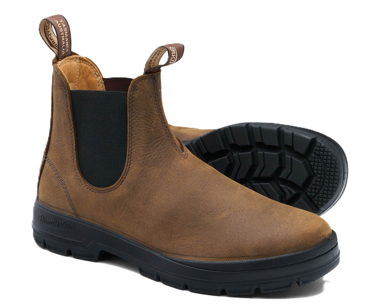Blundstone Terrain 2630 - Suntan Leather | Lightweight, Durable Pull-On Boots