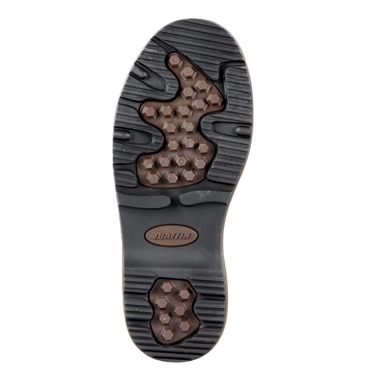 Baffin Canada Men's Winter Boot - Brown Leather with Rubber