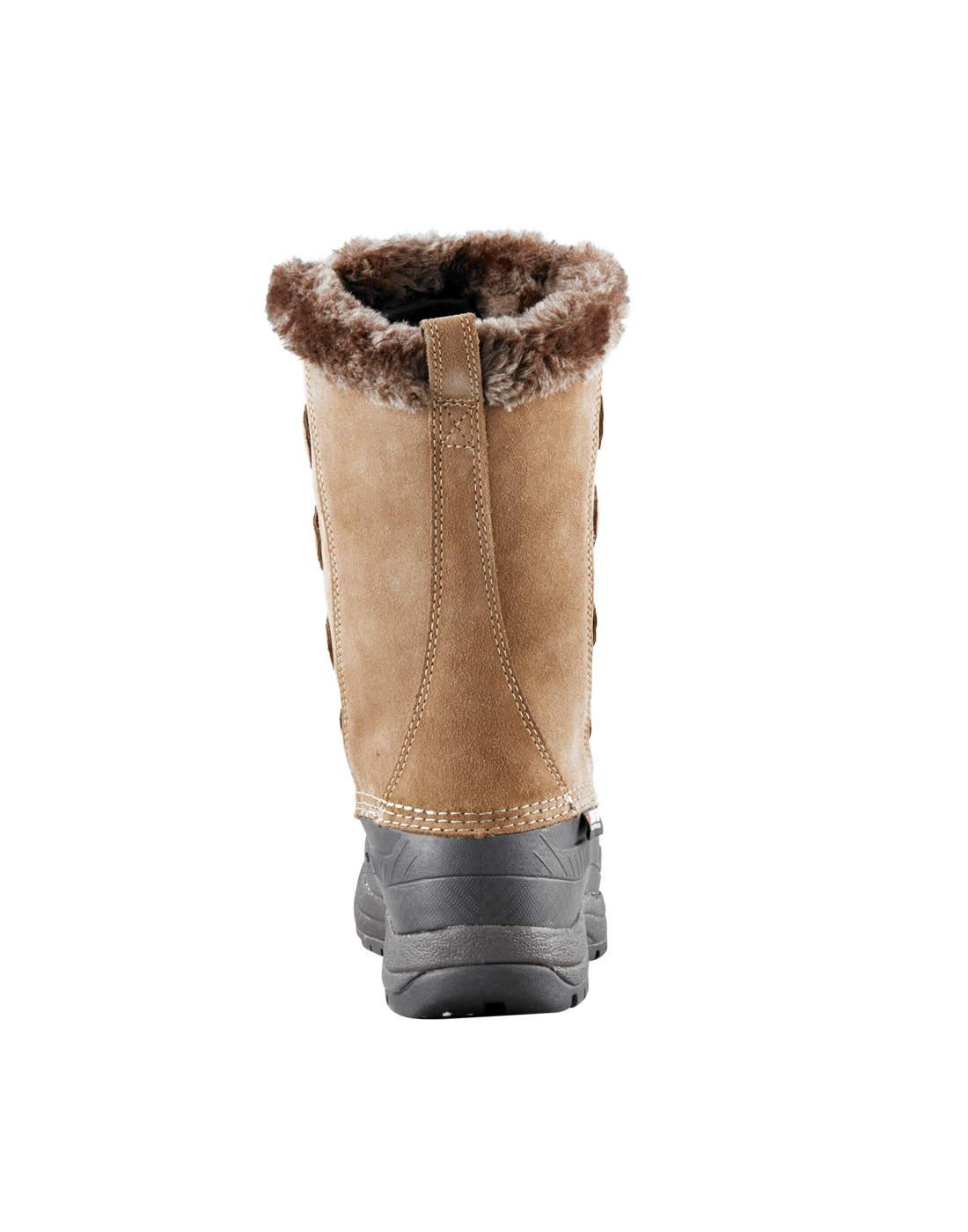Baffin Chloe Women's Winter Boot - Taupe Suede Leather with Rubber