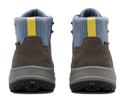 Kizik Women's Freedom Hike Waterproof - Major Brown/Windward Blue | Hands-Free Step-In Boots