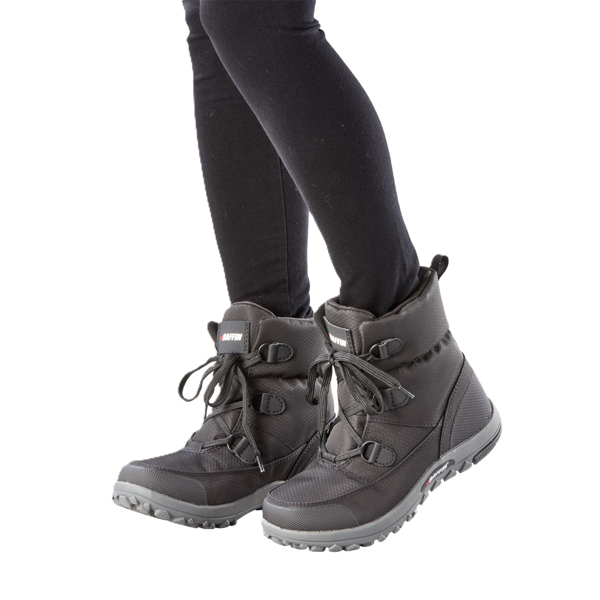 Baffin Mist Women's Winter Boot - Black with Lace