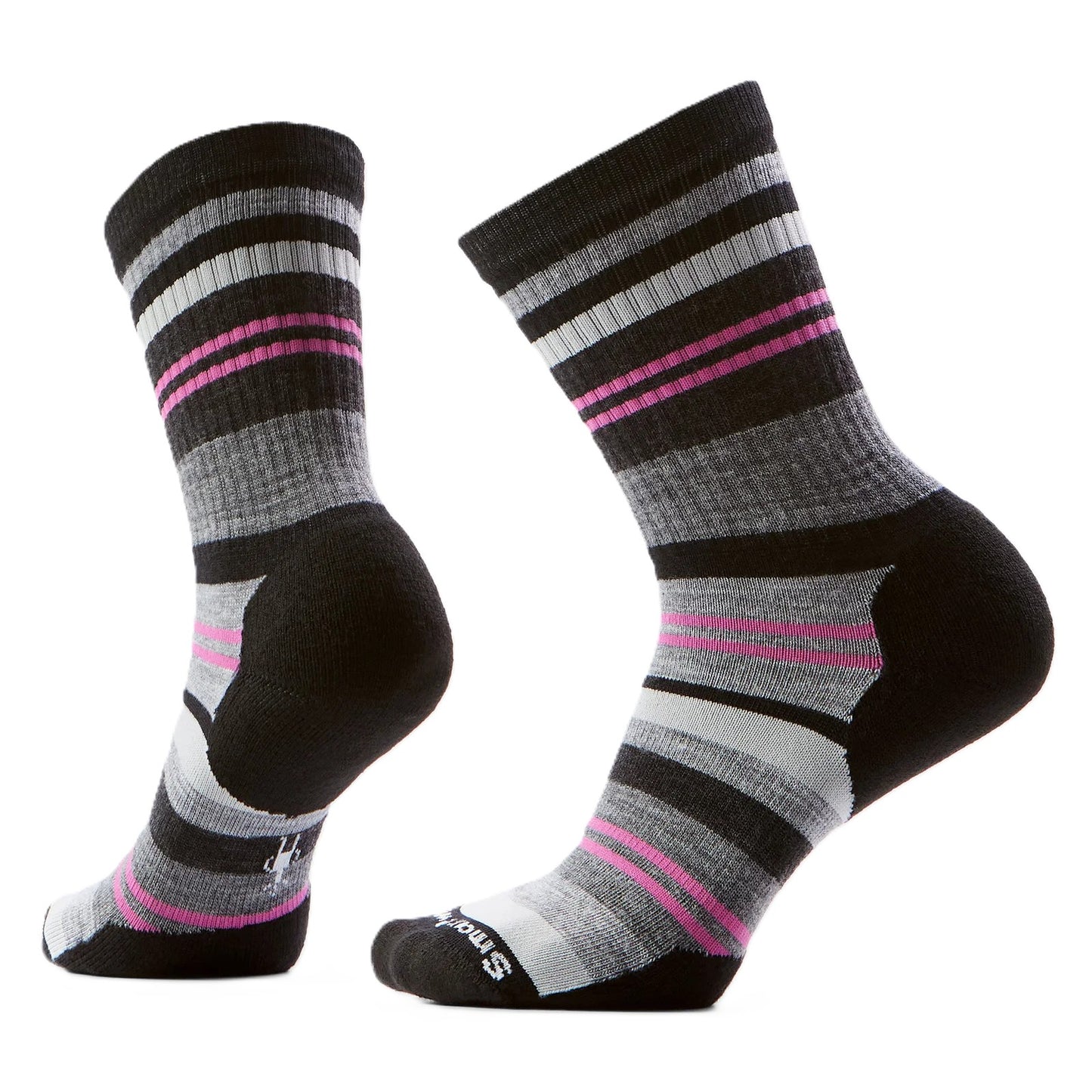 Smartwool Everyday Saturnsphere Crew Socks - Black | Targeted Cushion