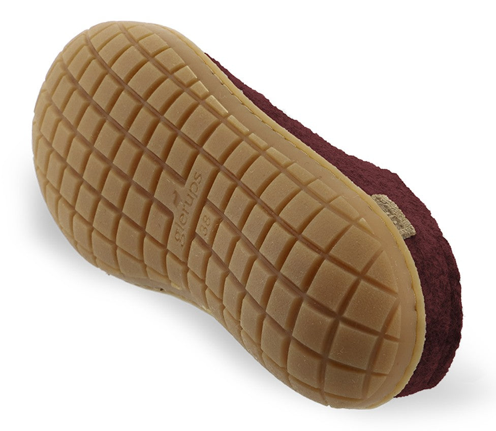 Glerups Slip-On with Rubber Sole - Beet