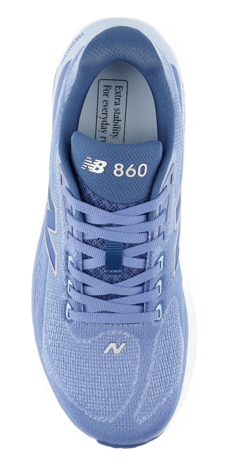 New Balance Women's Fresh Foam X 860v15 | Blue Grey Stability Walking Shoe