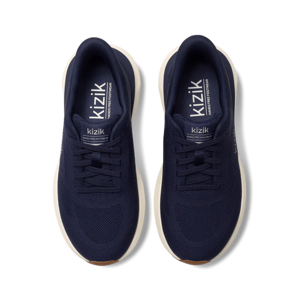 Kizik Women's Athens 2 Knit - Naval Academy | Hands-Free Step-In Shoes