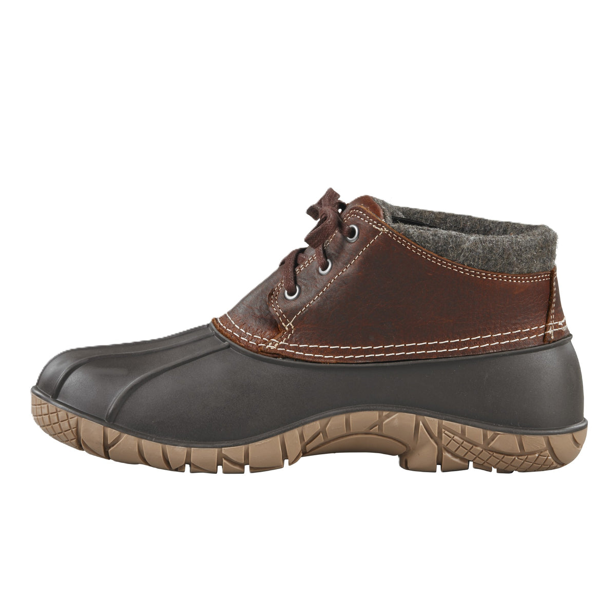 Baffin Whitetail II Men's Winter Boot - Brown Leather with Rubber | Made in Canada