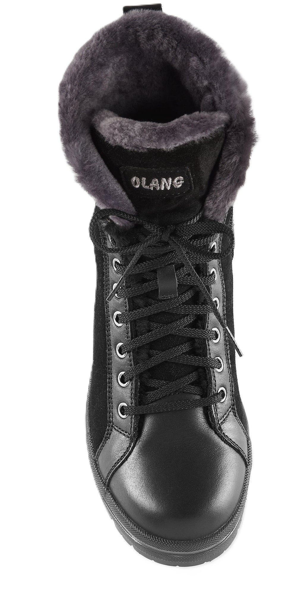Olang Zaide Nero/Black Women's Winter Boots | Warm & Waterproof with Grips