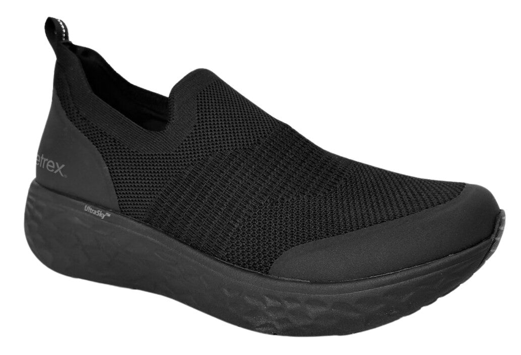 Aetrex Dash Arch Support Slip On Men's Black - Grady’s Feet Essentials - Aetrex