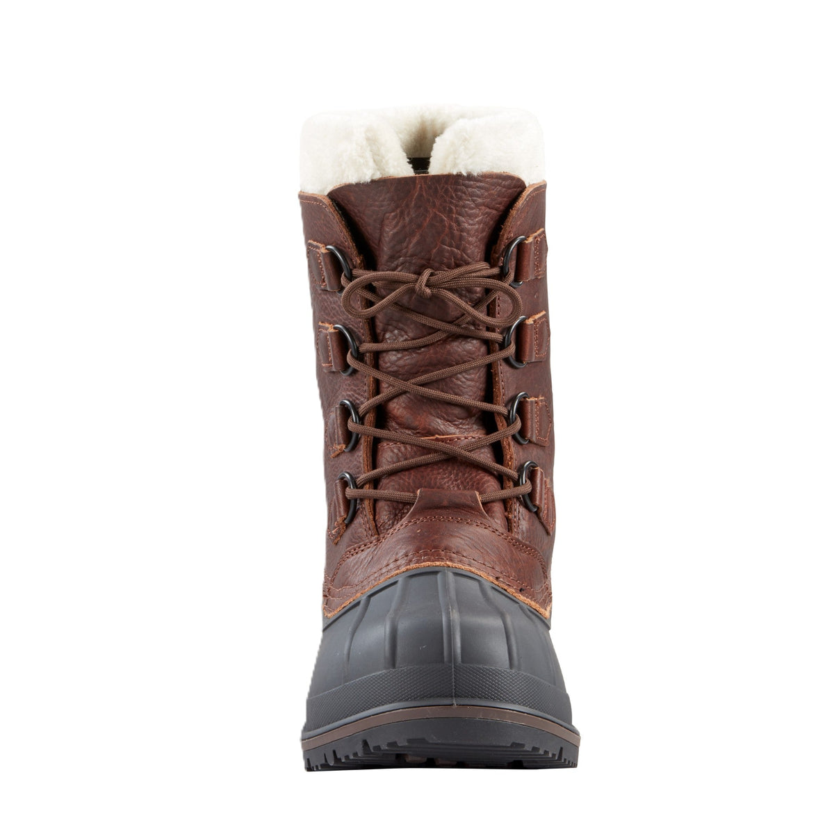 Baffin Canada Men's Winter Boot - Brown Leather with Rubber - Grady’s Feet Essentials - Grady’s Feet Essentials