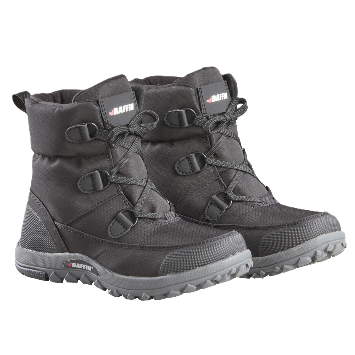 Baffin Mist Women's Winter Boot - Black with Lace - Grady’s Feet Essentials - Baffin