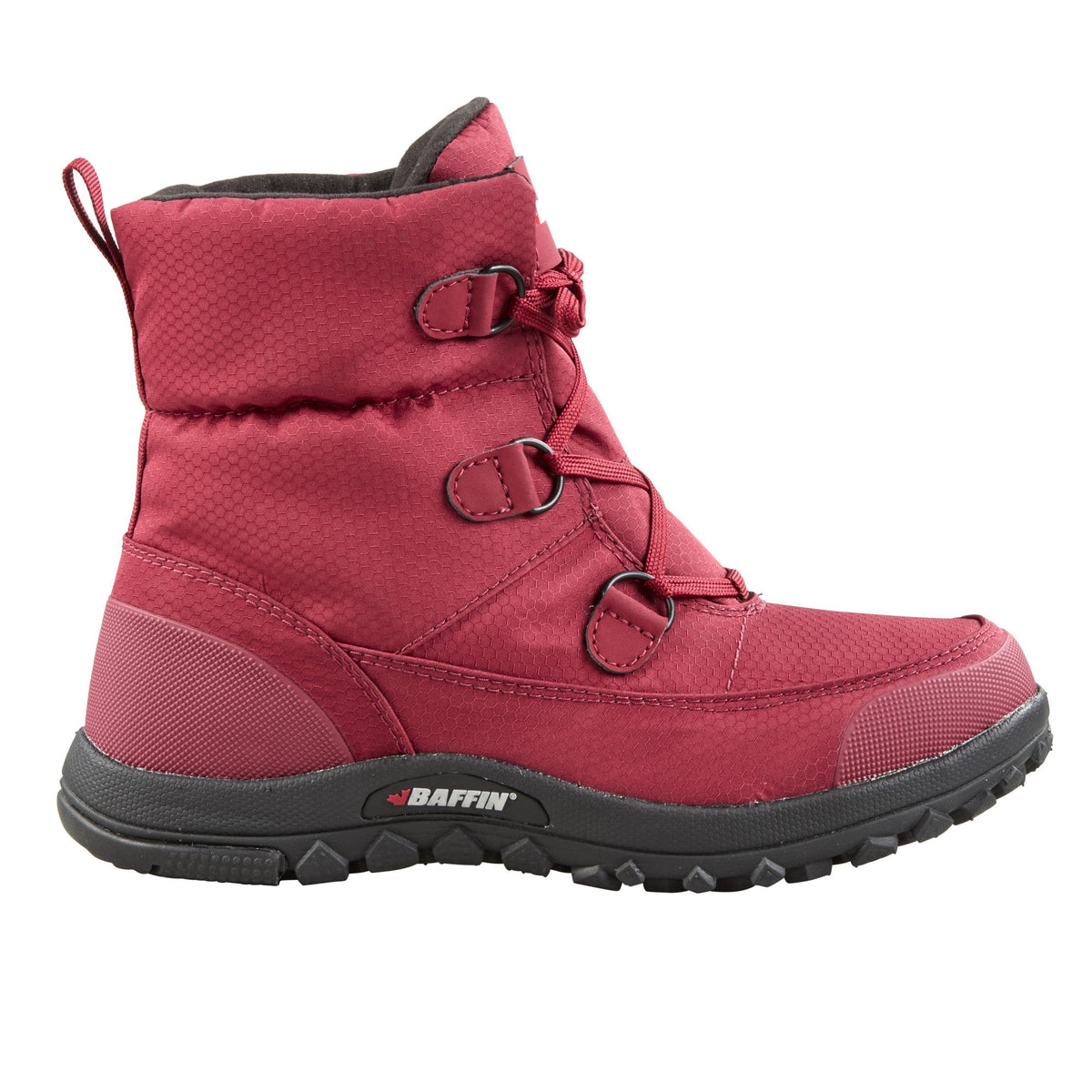 Baffin Mist Women's Winter Boot - Red with Lace - Grady’s Feet Essentials - Baffin