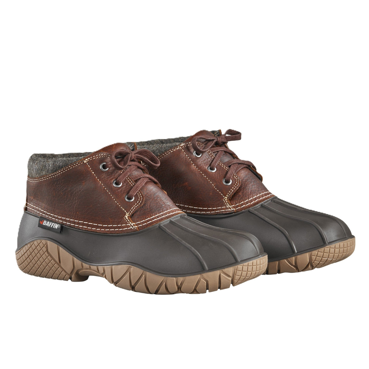 Baffin Whitetail II Men's Winter Boot - Brown Leather with Rubber | Made in Canada - Grady’s Feet Essentials - Grady’s Feet Essentials