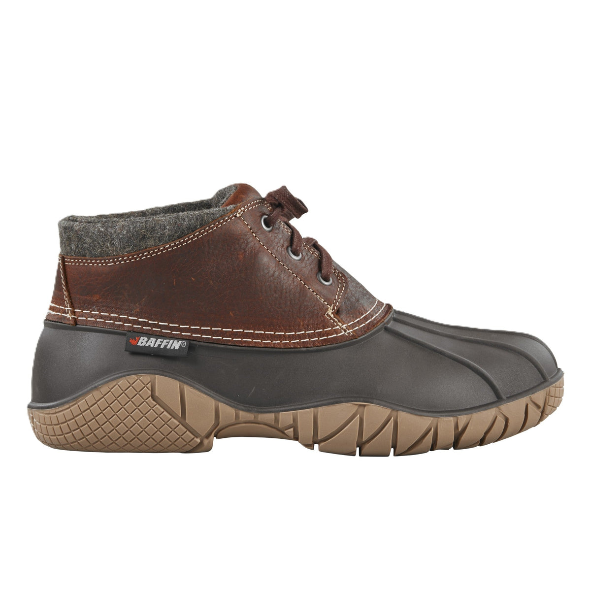 Baffin Whitetail II Men's Winter Boot - Brown Leather with Rubber | Made in Canada - Grady’s Feet Essentials - Grady’s Feet Essentials