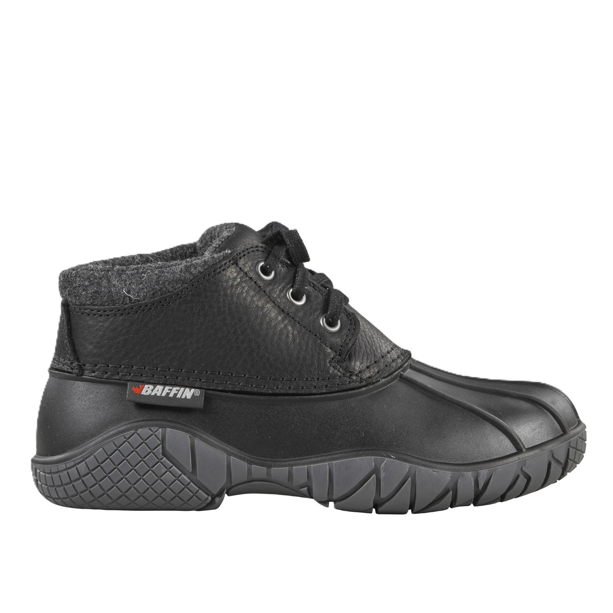 Baffin Whitetail II Women's Winter Boot - Black Leather with Rubber | Made in Canada - Grady’s Feet Essentials - Grady’s Feet Essentials
