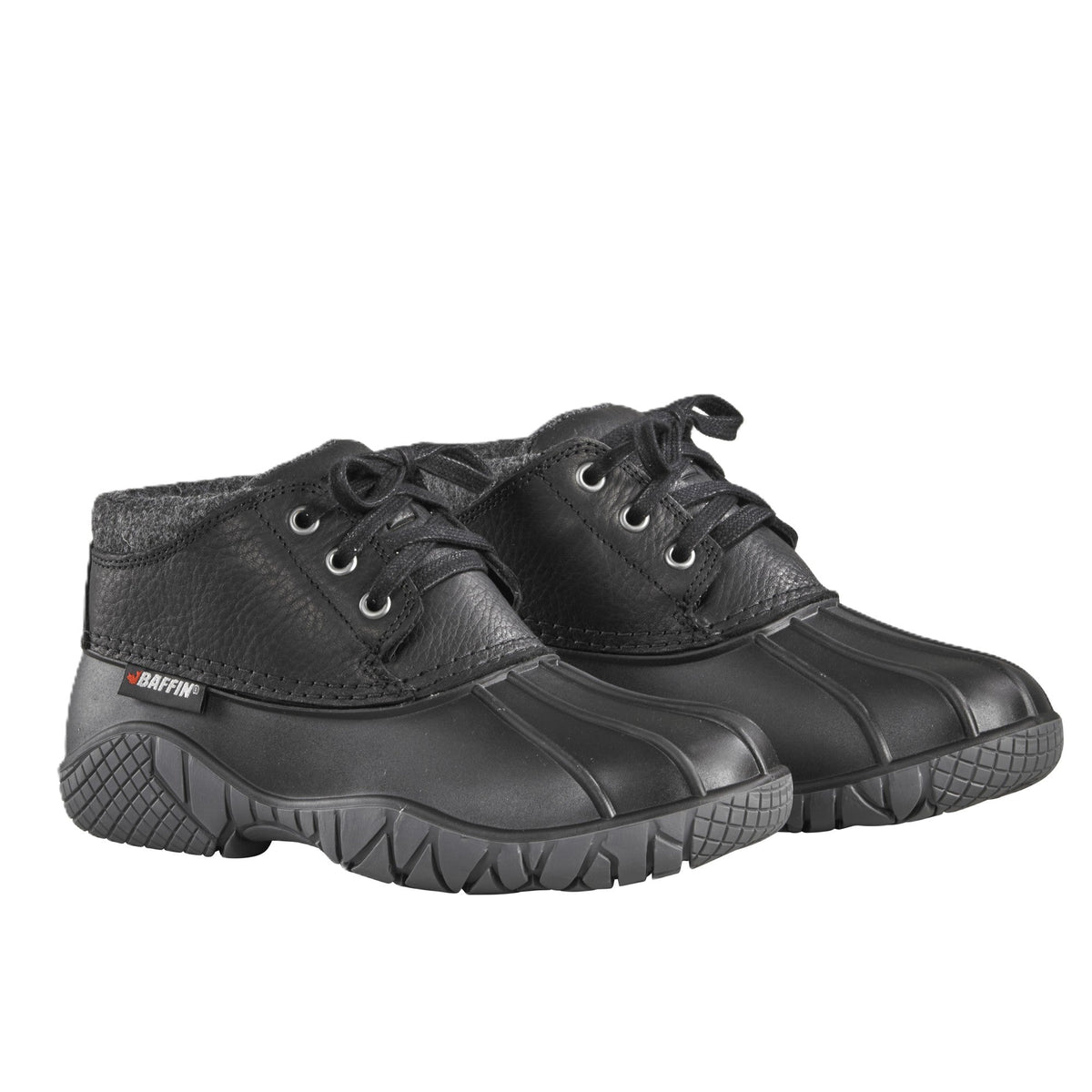 Baffin Whitetail II Women's Winter Boot - Black Leather with Rubber | Made in Canada - Grady’s Feet Essentials - Grady’s Feet Essentials
