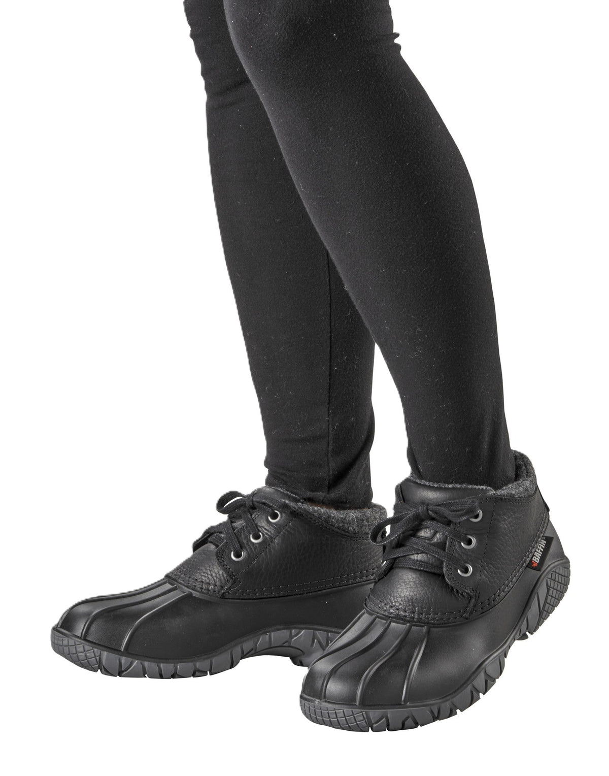 Baffin Whitetail II Women's Winter Boot - Black Leather with Rubber | Made in Canada - Grady’s Feet Essentials - Grady’s Feet Essentials