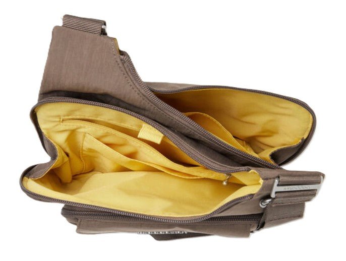 Baggallini Criss Cross Crossbody Portabello - Grady’s Feet Essentials - Baggallini