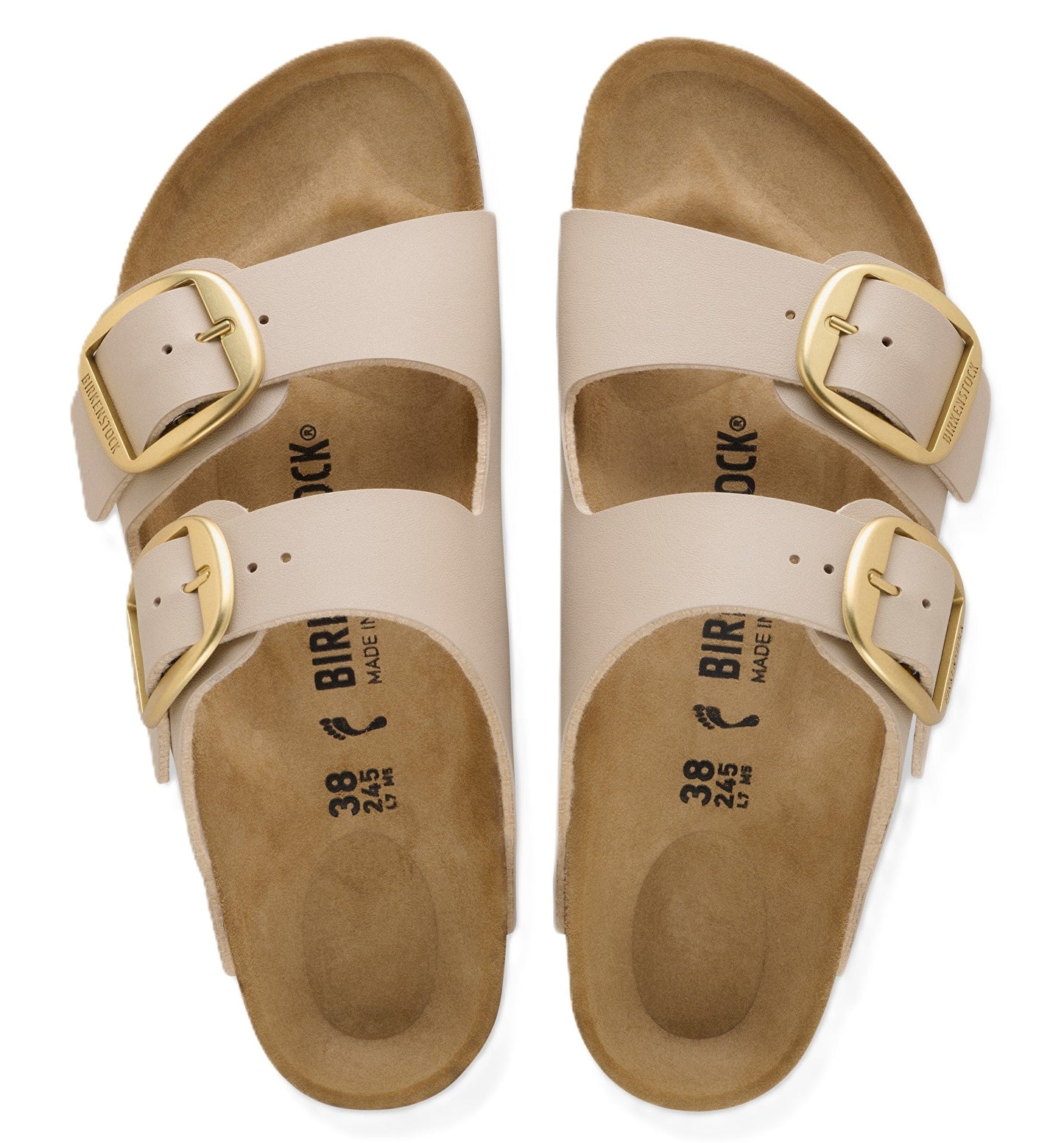 Birkenstock Arizona Big Buckle Sandals - Sandcastle Birko - Flor | Comfortable Cork Footbed - Grady’s Feet Essentials - Birkenstock