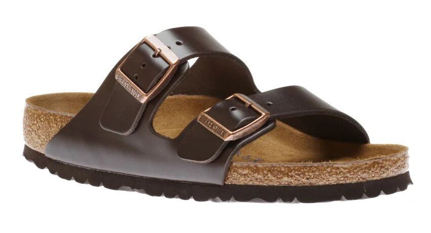 Birkenstock Arizona Brown Amalfi Leather Soft Footbed - Grady’s Feet Essentials - Birkenstock