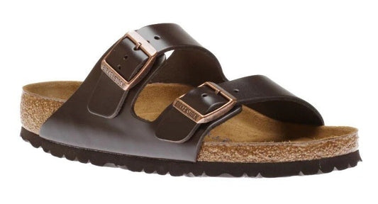 Birkenstock Arizona Brown Amalfi Leather Soft Footbed - Grady’s Feet Essentials - Birkenstock