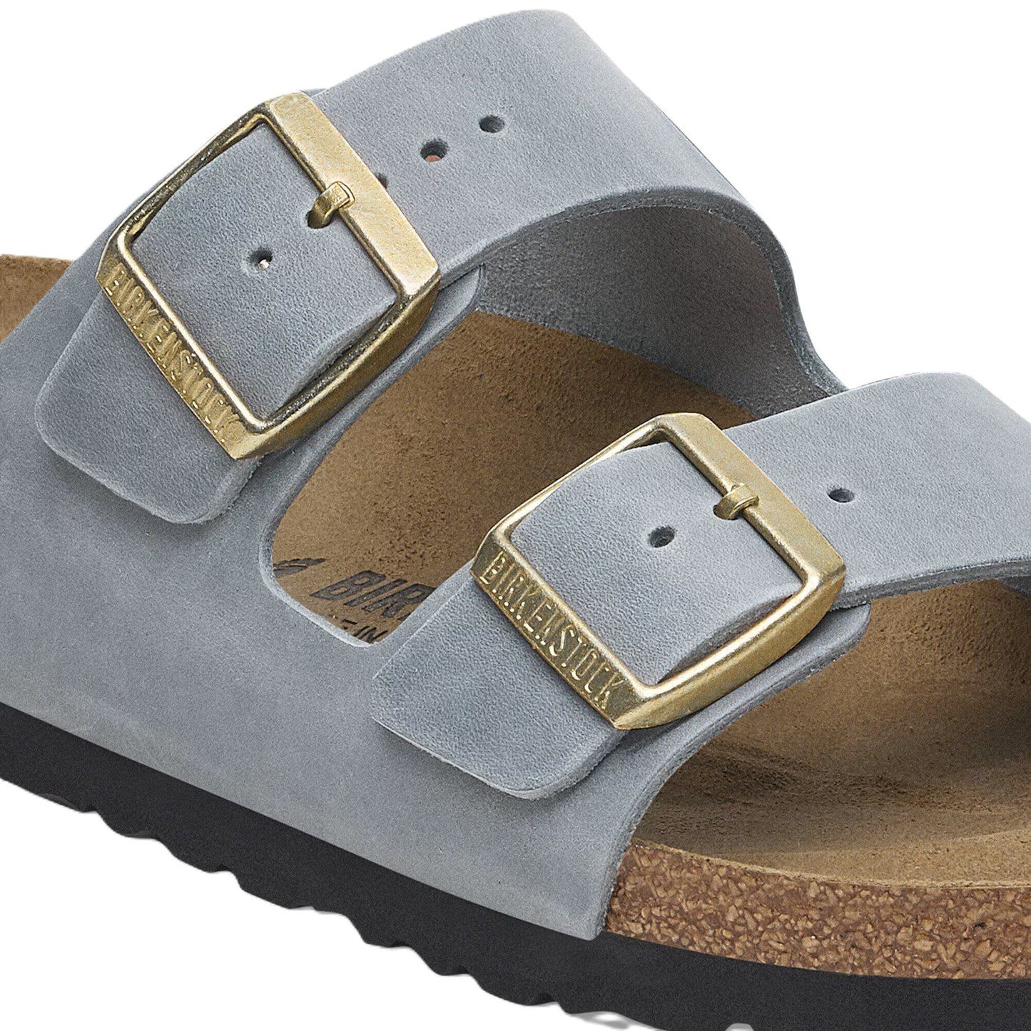Birkenstock Arizona Sandals - Basalt Grey Oiled Leather | Comfortable Cork Footbed - Grady’s Feet Essentials - Birkenstock