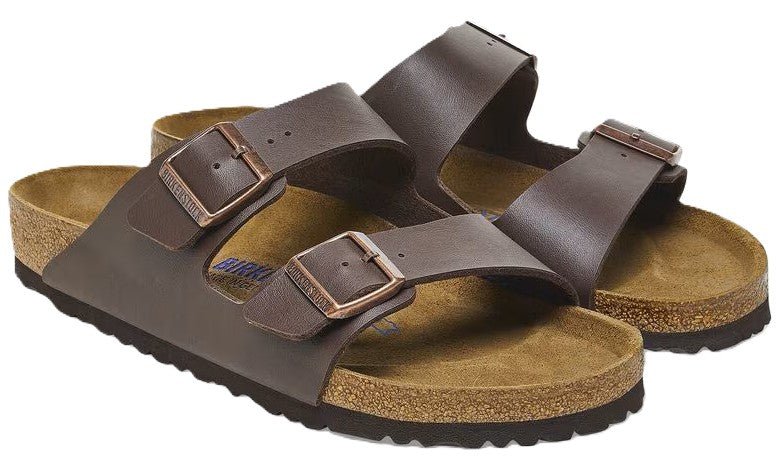 Birkenstock Arizona Sandals - Dark Brown Birko - Flor | Soft Footbed - Grady’s Feet Essentials - Birkenstock