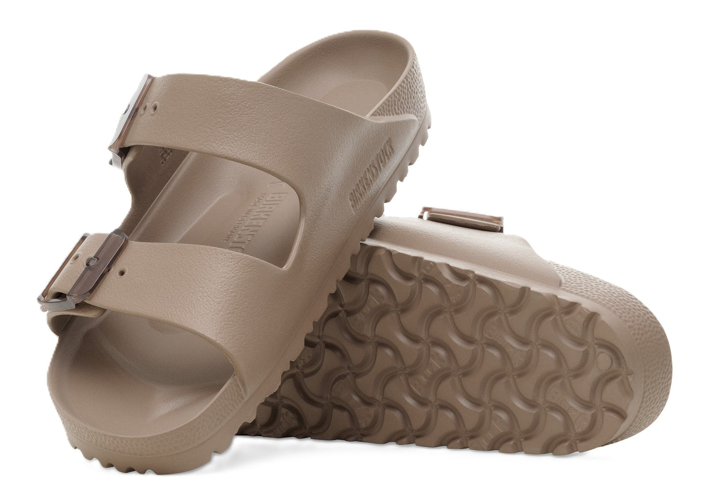 Birkenstock Arizona Sandals - Grey Taupe EVA Essentials | Waterproof Slides - Grady’s Feet Essentials - Birkenstock