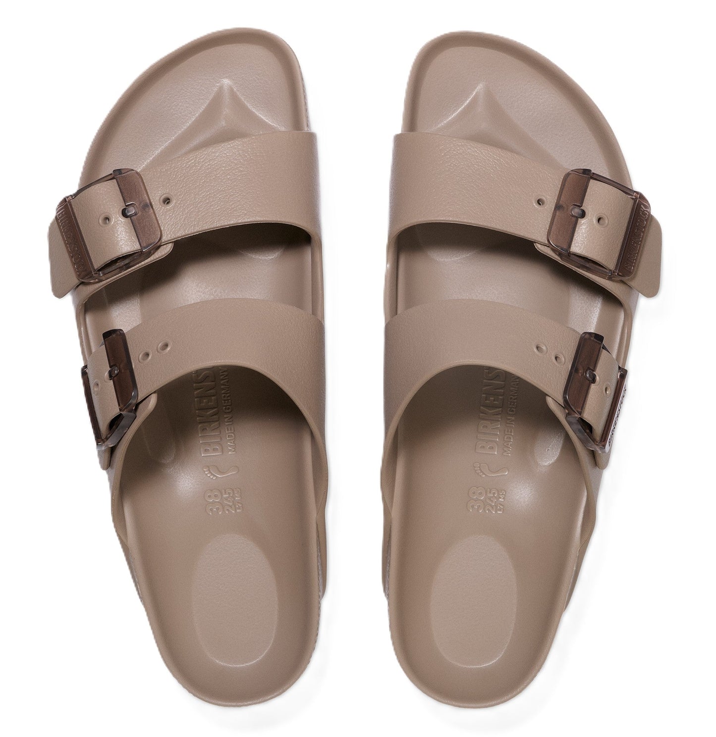 Birkenstock Arizona Sandals - Grey Taupe EVA Essentials | Waterproof Slides - Grady’s Feet Essentials - Birkenstock