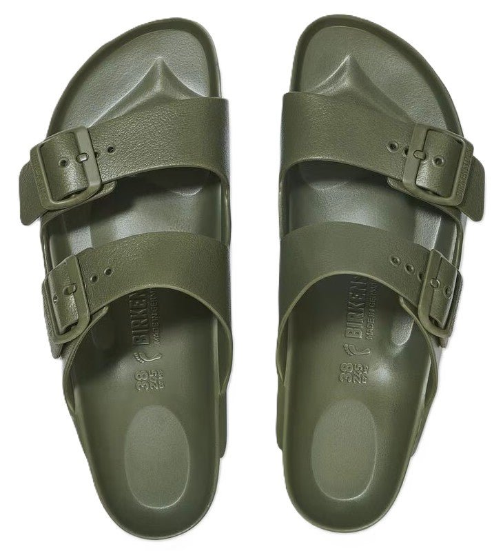Birkenstock Arizona Sandals - Khaki EVA Essentials | Waterproof Comfortable Slides - Grady’s Feet Essentials - Birkenstock
