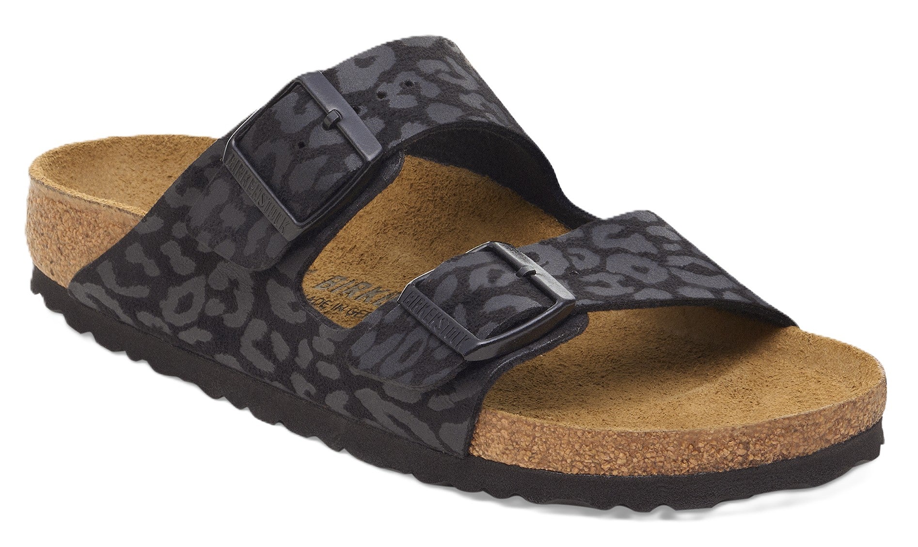 Birkenstock Arizona Sandals - Leo Black Birko - Flor | Comfortable Cork Footbed - Grady’s Feet Essentials - Birkenstock