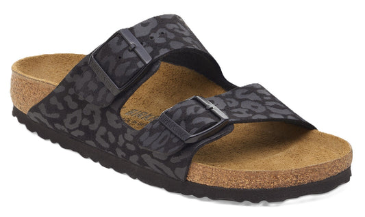 Birkenstock Arizona Sandals - Leo Black Birko - Flor | Comfortable Cork Footbed - Grady’s Feet Essentials - Birkenstock