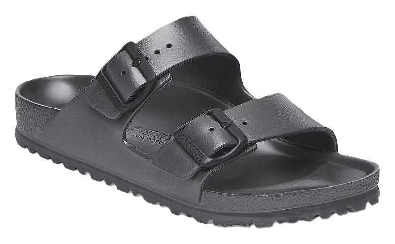 Birkenstock Arizona Sandals - Metallic Anthracite EVA Essentials | Waterproof Comfortable Slides - Grady’s Feet Essentials - Birkenstock