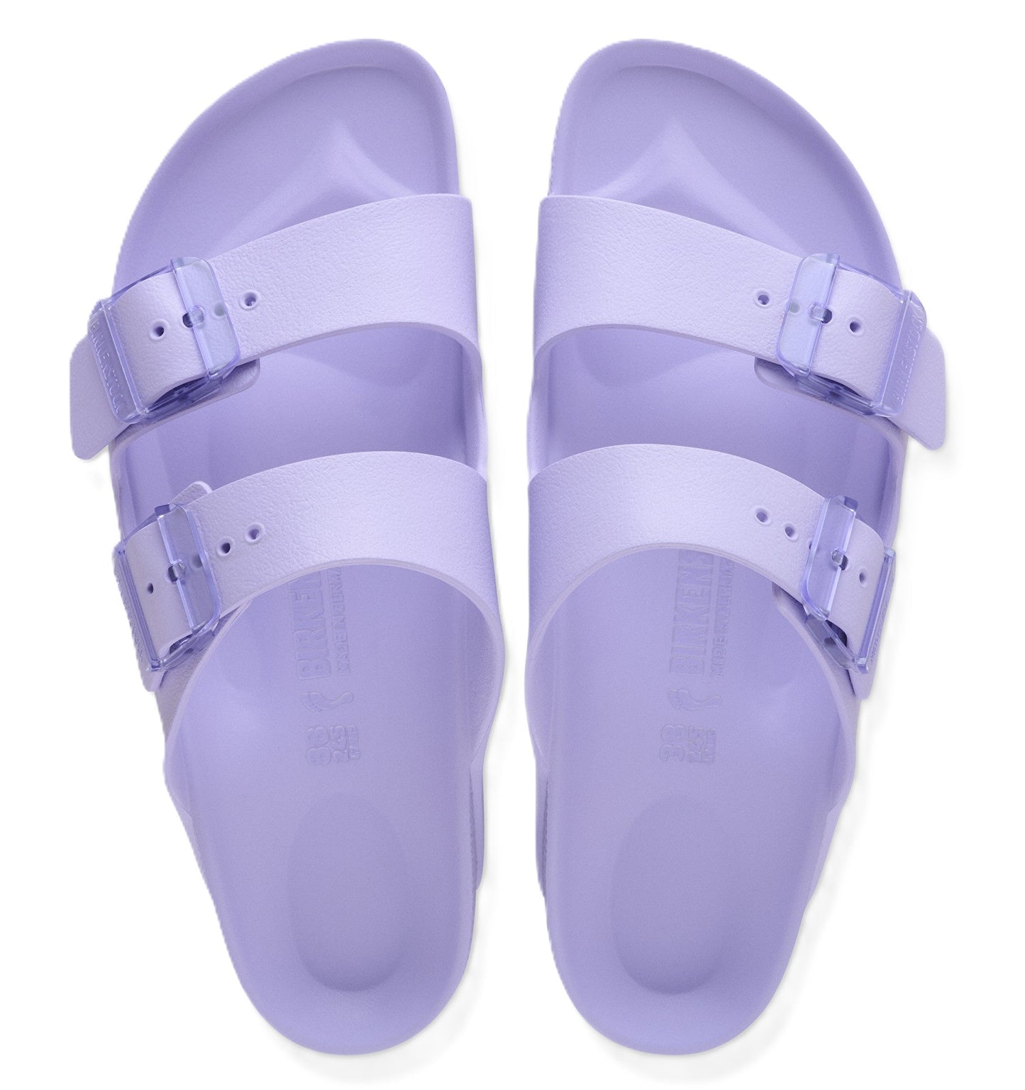 Birkenstock Arizona Sandals - Purple Fog EVA Essentials | Waterproof Comfortable Slides - Grady’s Feet Essentials - Birkenstock
