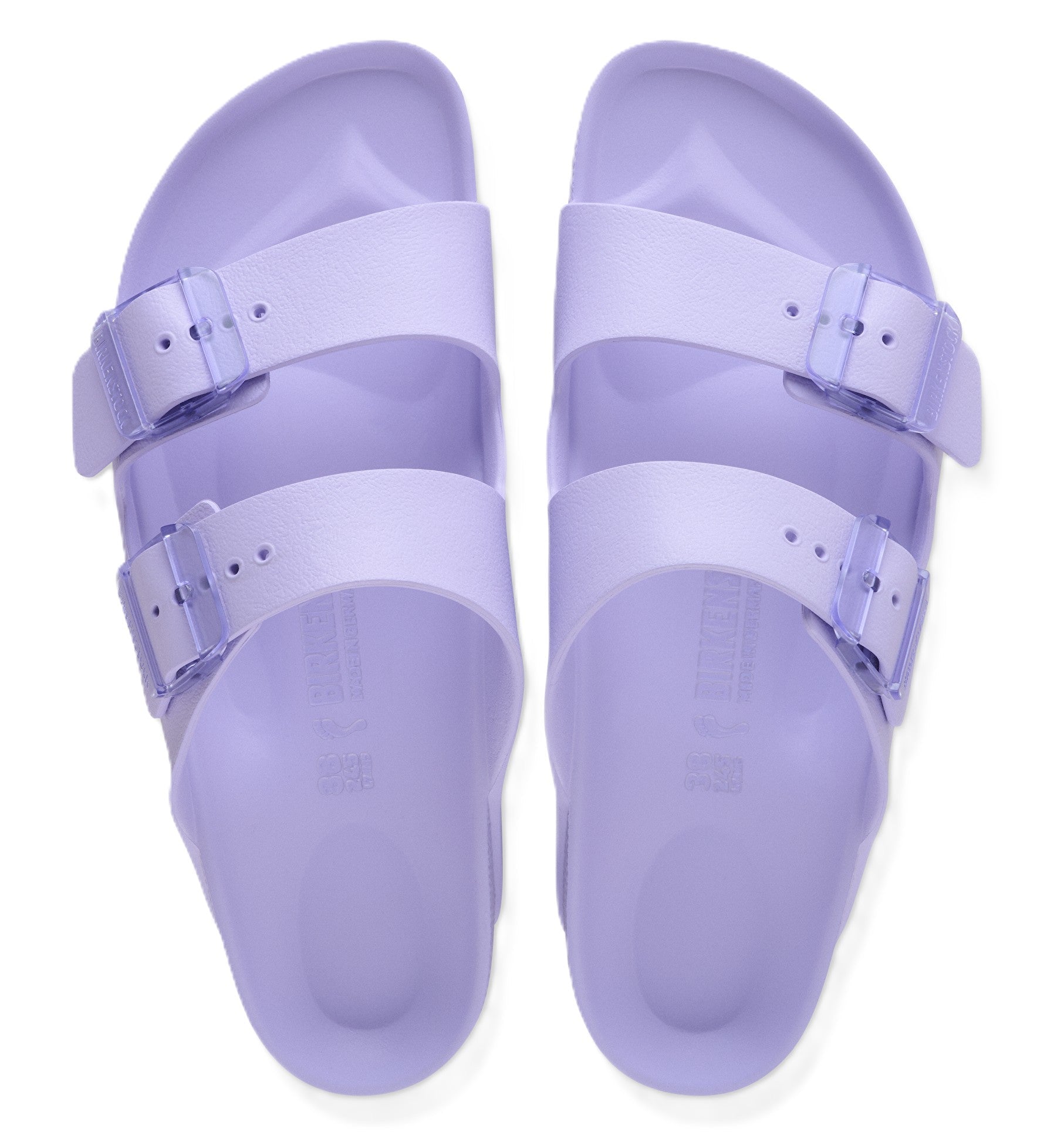 Birkenstock Arizona Sandals - Purple Fog EVA Essentials | Waterproof Comfortable Slides - Grady’s Feet Essentials - Birkenstock